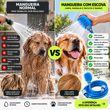 Alcachofa de ducha para mascota