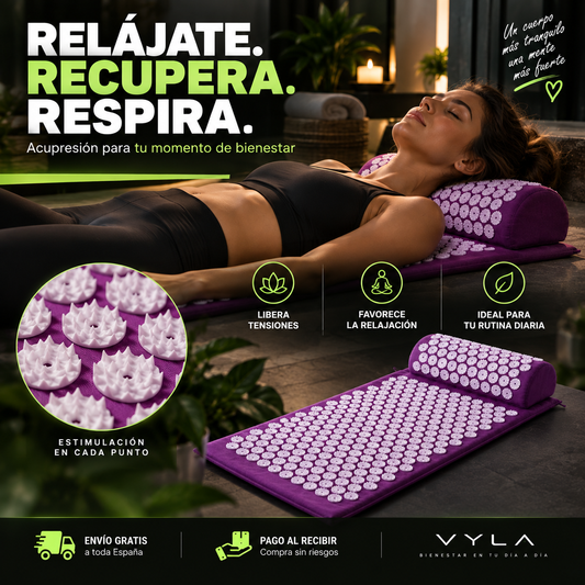 Acupressure massage mat
